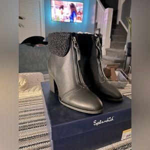 NWT/NWB: Splendid leather Kiley BLKEA Boots